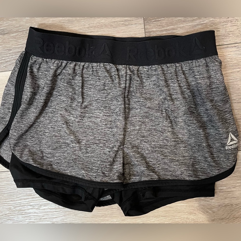 Reebok Shorts With Built In Biker Shorts, Size XS